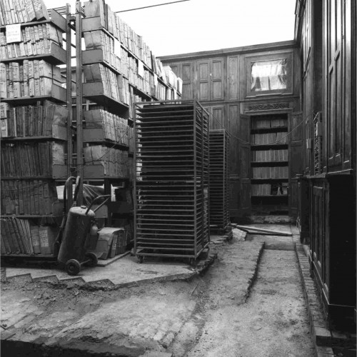 Archivio di Corte, prima dei lavori di restauro