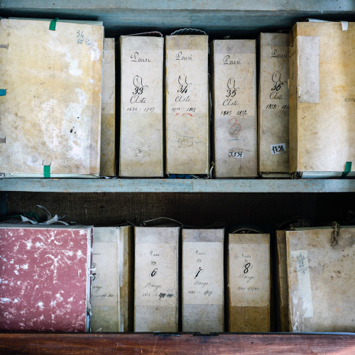 Il patrimonio archivistico nei depositi juvarriani - Foto Roberto Cortese 2020