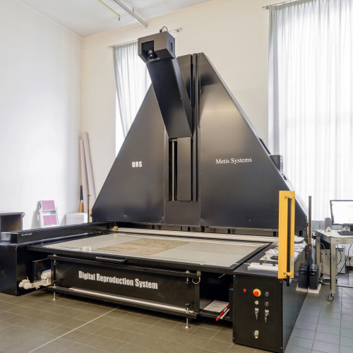 Il laboratorio di digitalizzazione - Foto Roberto Cortese 2021