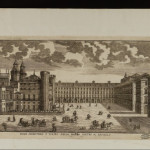 « Regie segreterie e teatro nella Piazza dietro il Castello », 1749 (ASTo, Sezione Corte, Carte topografiche e disegni, Palazzi reali e altre fabbriche regie, Fabbriche regie, Fabbriche regie – Disegni Alfieri, cartella 29, foglio 1) « Regie segreterie e teatro nella Piazza dietro il Castello », 1749 (ASTo, Sezione Corte, Carte topografiche e disegni, Palazzi reali e altre fabbriche regie, Fabbriche regie, Fabbriche regie – Disegni Alfieri, cartella 29, foglio 1)