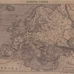 Europa Fisica, 1930, Casa editrice La Prora, Milano (Collezione privata) Europa Fisica, 1930, Casa editrice La Prora, Milano (Collezione privata)