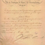 17 marzo 1861. Il re Vittorio Emanuele II assume per sé e per i suoi successori il titolo di Re d'Italia (ASTo, Museo Storico, III.3) 17 marzo 1861. Il re Vittorio Emanuele II assume per sé e per i suoi successori il titolo di Re d'Italia (ASTo, Museo Storico, III.3)