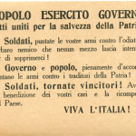 Un volantino di propaganda