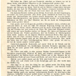 Volantino in tedesco del "Comitato cattolico dei prigionieri di guerra in Francia" indirizzato ai "Fratelli austriaci e compagni" per incitarli a deporre le armi, probabilmente uno strumento di propaganda italiano per minare il morale del nemico (Archivio Lomaglio, mazzo 8 fascicolo 49)