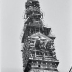 Lavori alla guglia della Mole Antonelliana
