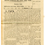 Il periodico cattolico di Canale d'Alba "L'angelo della pace" pubblica un articolo a sostegno delle posizioni pacifiste del papa