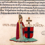Papa Felice V nel De re militari di Valturio, 1483