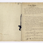 Un documento di straordinaria importanza: lo Statuto Albertino Questa acquisizione digitale è un caso evidente di scelta che corrisponde a diverse finalità. Nell’immagine, il frontespizio e l’ultima pagina dello Statuto Albertino, datato 4 marzo 1848, custodito presso l’Archivio di Stato di Torino, sezione Corte. Sul sito dell’Istituto è presente la digitalizzazione completa del documento, liberamente consultabile e scaricabile. Vista la preziosità del documento, l’originale non viene concesso in consultazione agli studiosi.