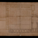 Filippo Juvarra, Torino. Progetto per il palazzo degli Archivi di Corte, delle Segreterie di Stato, per il Teatro Regio. ASTo, Palazzi reali e fabbriche regie, Torino, Palazzo delle Segreterie e degli Archivi, mazzo 1