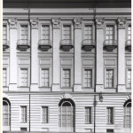 La facciata juvarriana su piazzetta Mollino dopo i lavori di restauro. ASTo, Album fotografici dei lavori di restauro, A R 1-11