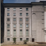 Foto della zona diruta dell'antico Teatro dopo i lavori di restauro. ASTo, Album fotografici dei lavori di restauro, A R 1-11