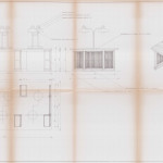 Studio Levi, Pagliero, Trucco, Studio e progetto per la ristrutturazione del Foyer dell’ex Regio. Sala di lettura e tavoli. ASTo, Archivio dell’Archivio, mazzo A12