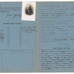 Cartella personale di iscrittio al Partito Nazionale Fascista, 1936-1942